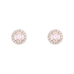TORNILHOS UNIKE LOVE IN ROSE SOLITAIRE PINK UK.TN.1208.0001