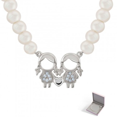 COLAR UNIKE PEARLS GIRL & GIRL