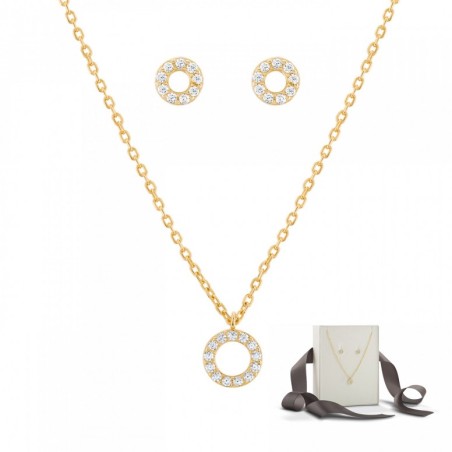 PACK UNIKE CLASSY & CHIC CIRCLE GOLD