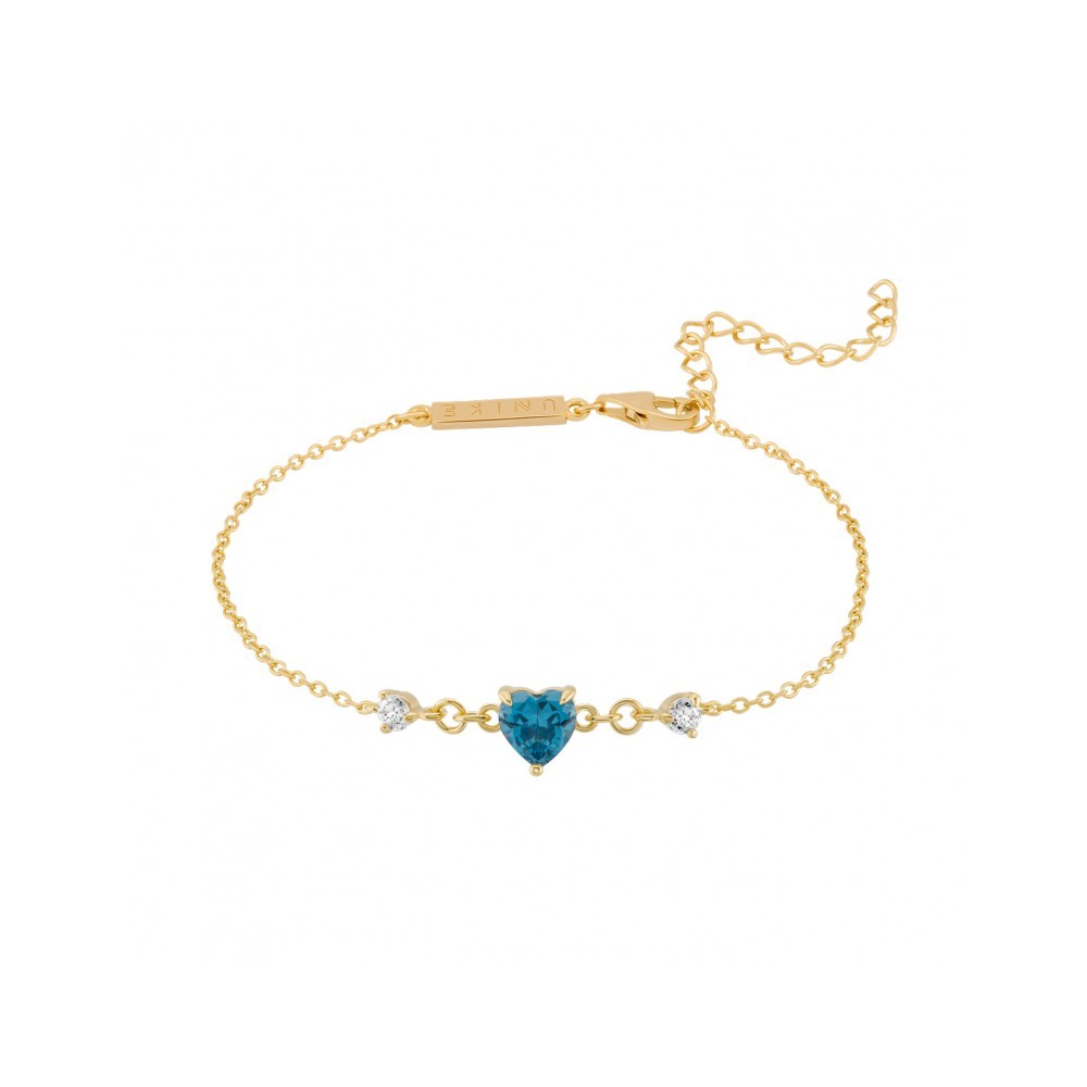 PULSEIRA UNIKE BLUE HEART GOLD