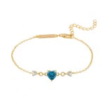 PULSEIRA UNIKE BLUE HEART GOLD