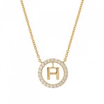 COLAR UNIKE LETTER IN CIRCLE H UK.CL.1204.0296