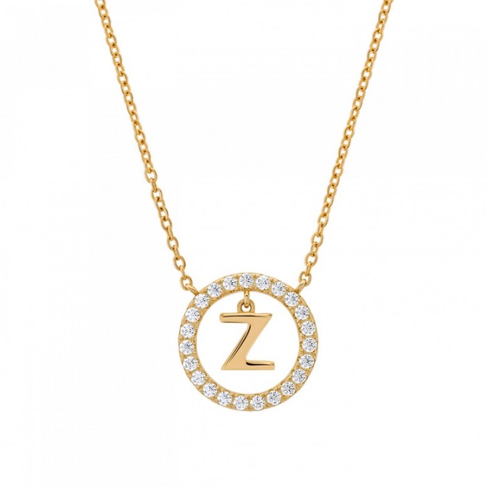 COLAR UNIKE LETTER IN CIRCLE Z UK.CL.1204.0310