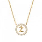 COLAR UNIKE LETTER IN CIRCLE Z UK.CL.1204.0310