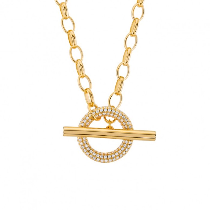 COLAR UNIKE TRAVINCA CHAIN GOLD UK.CL.1204.0366