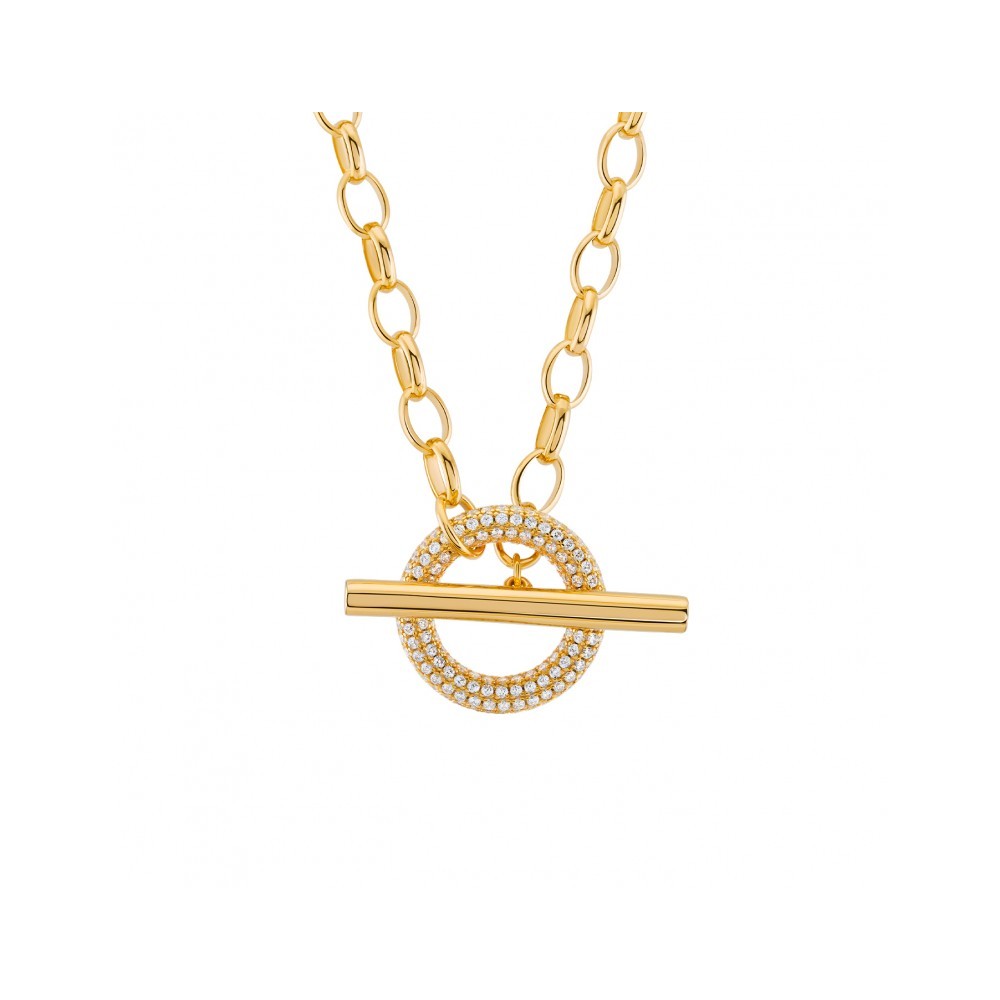 COLAR UNIKE TRAVINCA CHAIN GOLD UK.CL.1204.0366