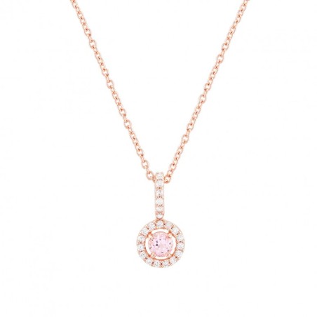 COLAR UNIKE LOVE IN ROSE SOLITAIRE I UK.CL.1208.0001
