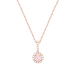 COLAR UNIKE LOVE IN ROSE SOLITAIRE I UK.CL.1208.0001