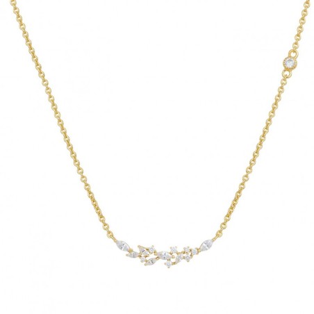 COLAR UNIKE LEAVES GOLDEN UK.CL.XI0002.00.00