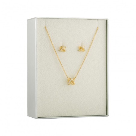 PACK UNIKE CLASSY & CHIC KNOT DOURADO UK.PK.1204.0021