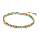 Pulseira de Ténis Verde Brilhante