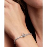 Heart padlock sterling silver charm 794358C00