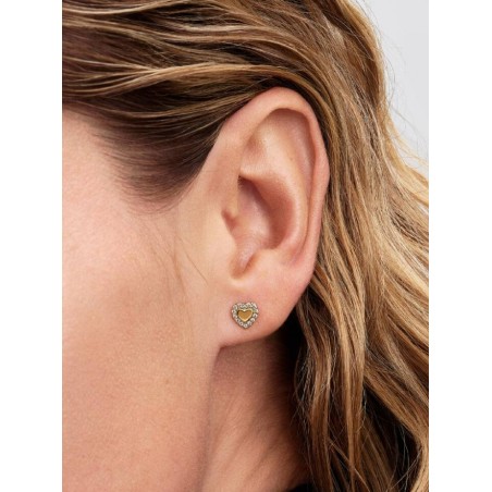 Brincos Espigão Auréola Coração 264363C01