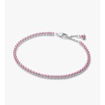 Pulseira de Ténis Pequena Rosa COM ZIRCÓNIAS  593927C02-16