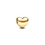 Conta Pandora Gravável coração dourado 763439C00