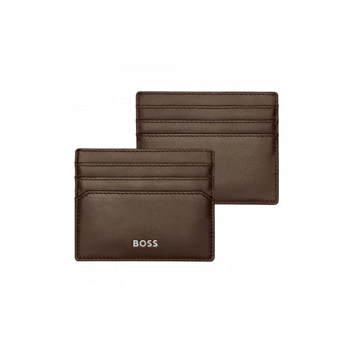 Porta-Cartões Classic Smooth Brown HUGO BOSS HLC403Y