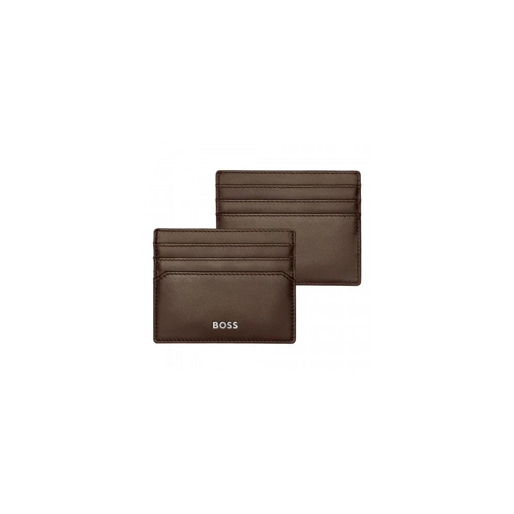 Porta-Cartões Classic Smooth Brown HUGO BOSS HLC403Y