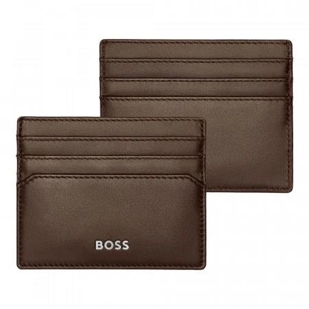 Porta-Cartões Classic Smooth Brown HUGO BOSS HLC403Y