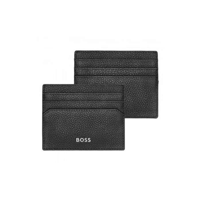 Porta Cartões Classic Grained Black HLC416A