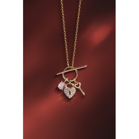 Colar Dia dos Namorados Chave & Coração UK.CL.JT0024.00.00