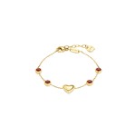 Pulseira One Senhora Red Spark Gold OJRDB01G