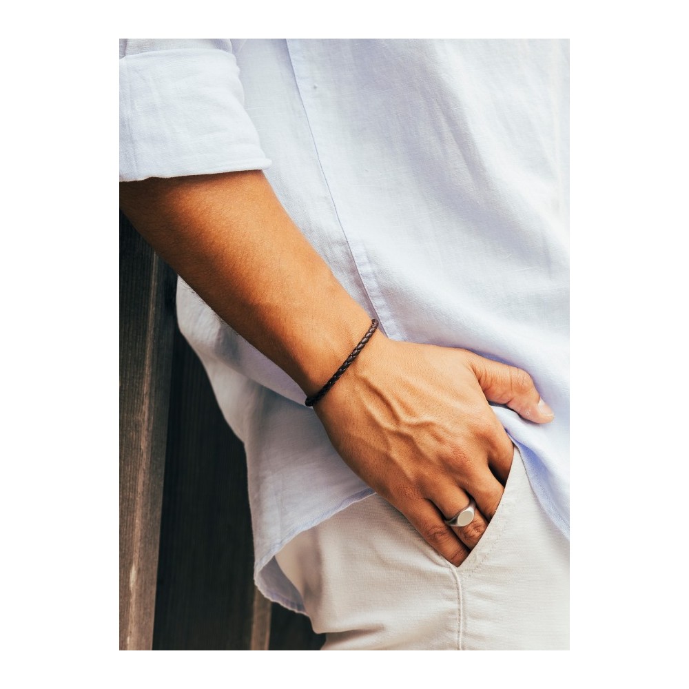 Pulseira One Men Core Brown M OAMB5109LC-M