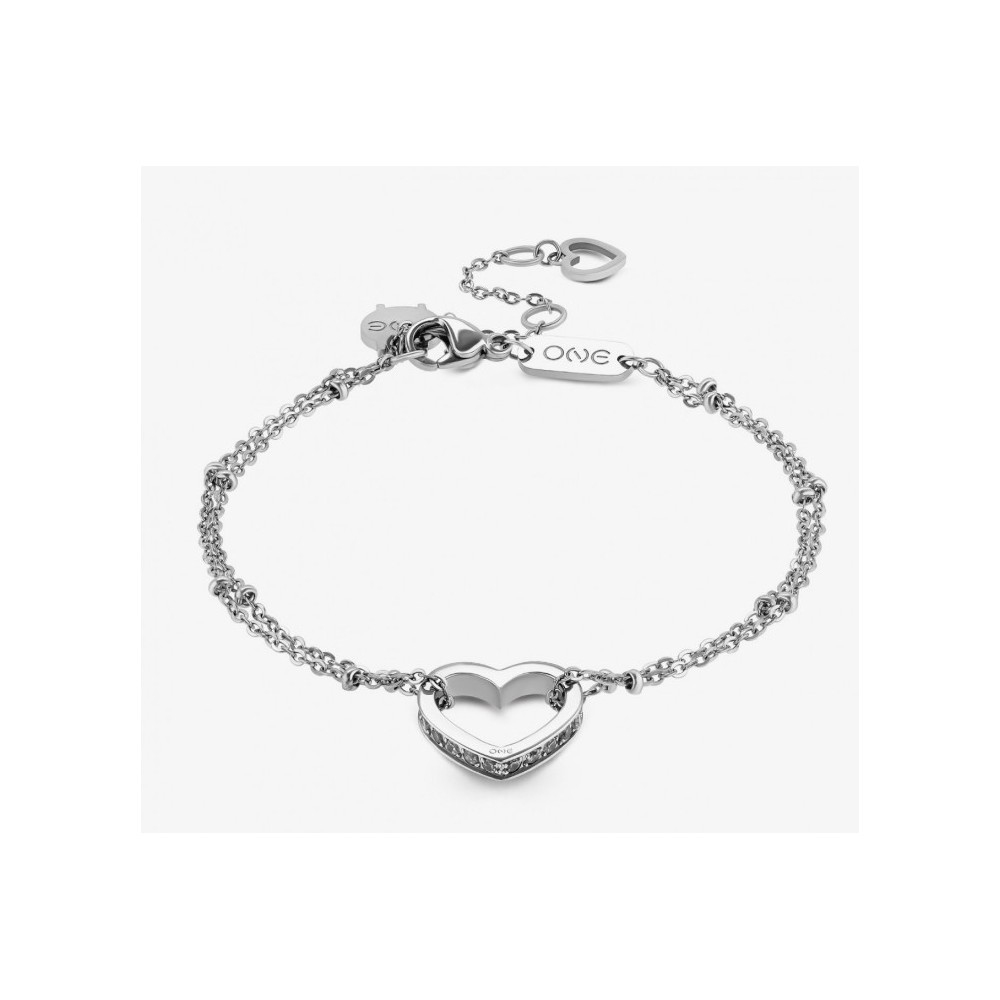 Pulseira One Senhora Kind Silver  OJBA26G