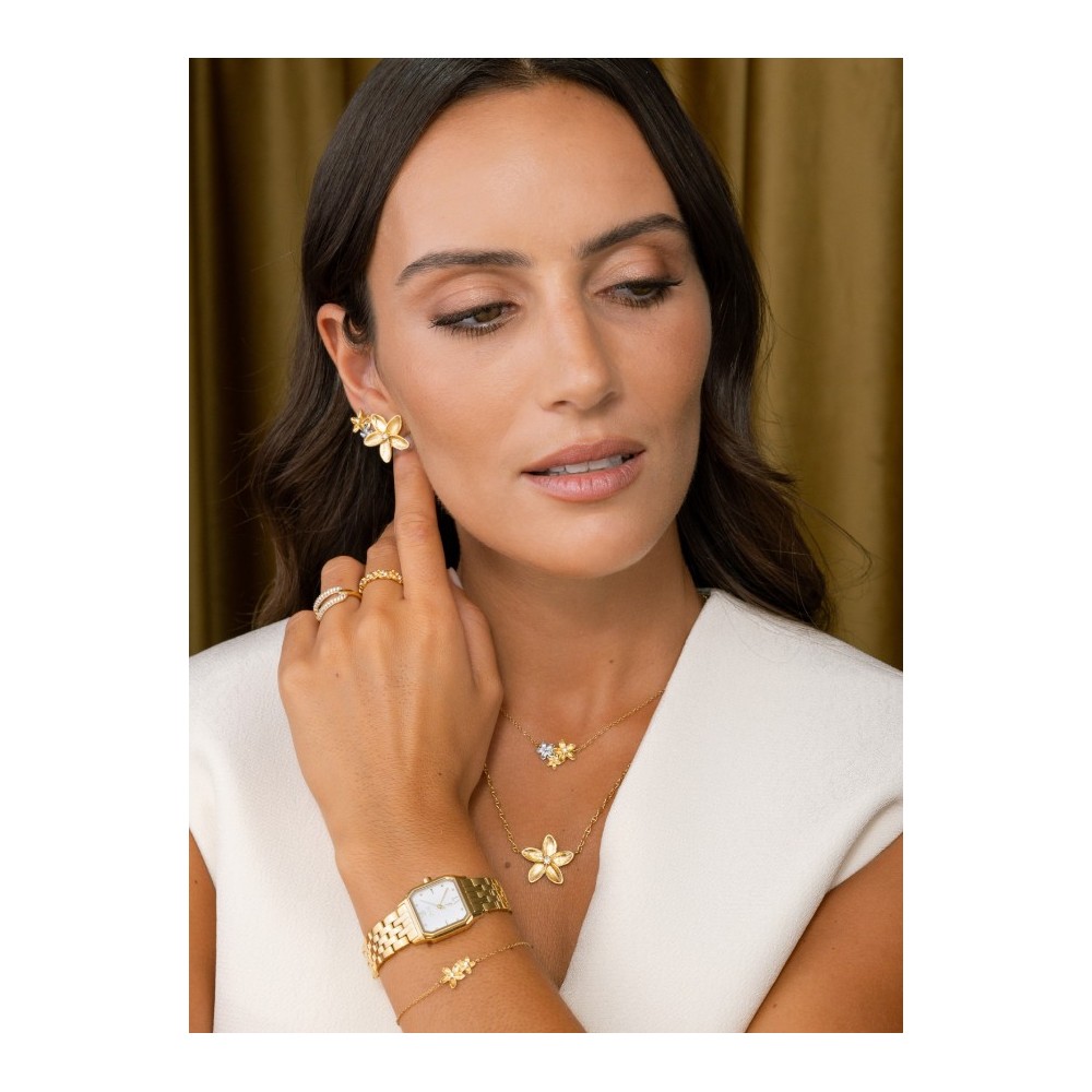Pulseira One Senhora Fleur Gold OJPFB03G