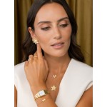 Pulseira One Senhora Fleur Gold OJPFB03G