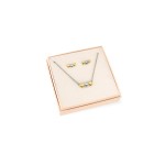 Set Colar & Brincos One Crazy Heart Bicolor OJSET10SG