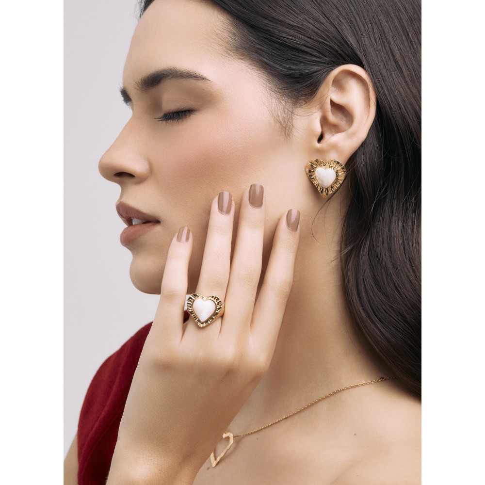 Anel Love heart madrepérola 110.B499.D.2.14