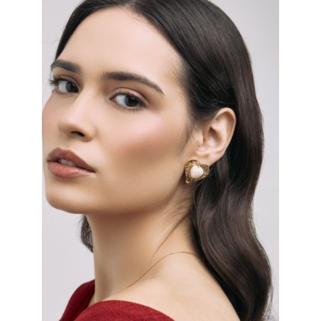 BRINCOS LOVE heart madrepérola 114.C062.D.2.00