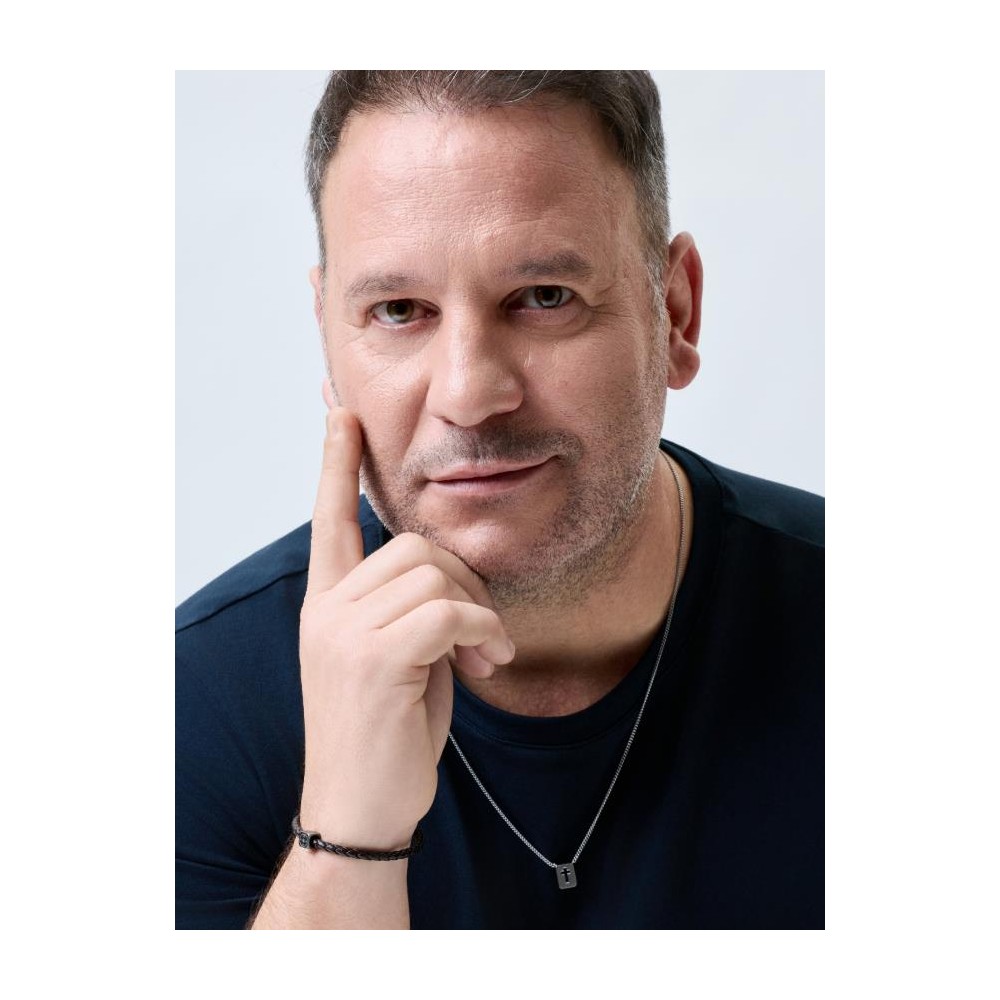 Colar Escapulário One Men Faith Steel OAMN5104SS