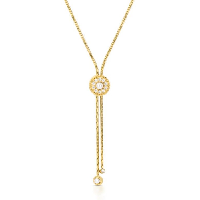 Colar One Senhora Ophelia Long Gold OJATN03D