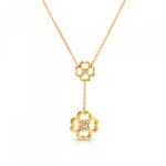 Colar One Senhora Bliss Crystal Gold OJBLN01G