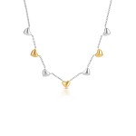 Colar One Senhora Crazy Heart Embrace Bicolor OJCHN03T