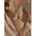 Relicário One Senhora Heart Memories Gold OJNN71G