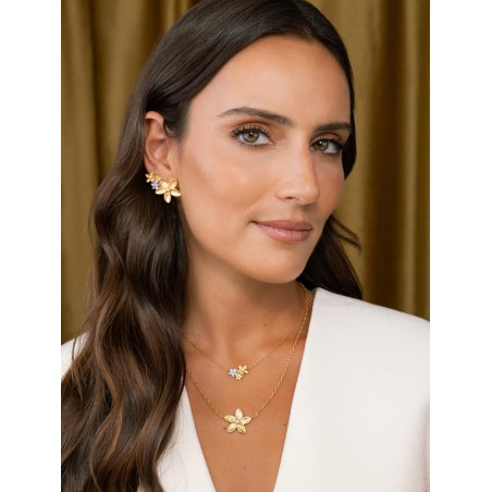 Colar One Senhora Fleur Bicolor OJPFN01SG