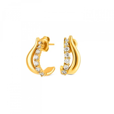 Set Colar & Brincos One Stella Gold OJSET15G