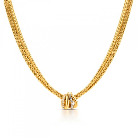 Set Colar & Brincos One Stella Gold OJSET15G