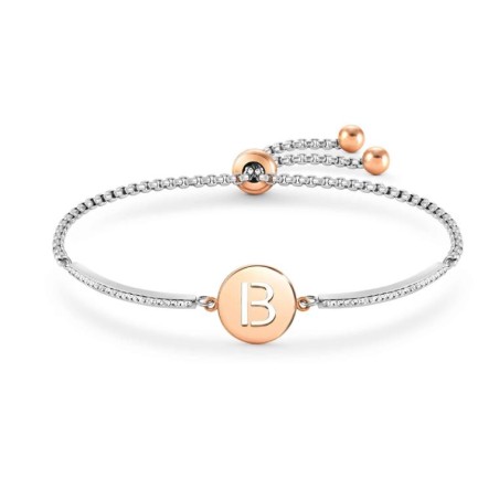 MILLELUCI PULSEIRA NOMINATION, AÇO, LETRAS (B) 028007/002