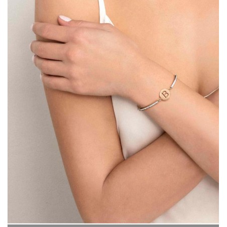 NOMINATION MILLELUCI PULSEIRA, AÇO, LETRAS (E) 028007/005