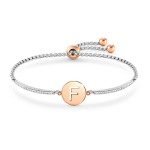 NOMINATION MILLELUCI PULSEIRA, AÇO, LETRAS (F)