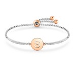 NOMINATION  MILLELUCI PULSEIRA, AÇO, LETRAS (S) 028007/019