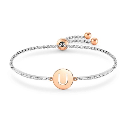 NOMINATION, MILLELUCI PULSEIRA, AÇO, LETRAS, U 028007/021