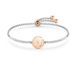 NOMINATION MILLELUCI PULSEIRA, AÇO, LETRAS, W 028007/023