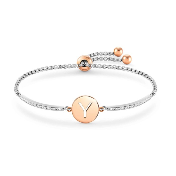 NOMINATION, MILLELUCI PULSEIRA, AÇO, LETRAS, Y 028007/025