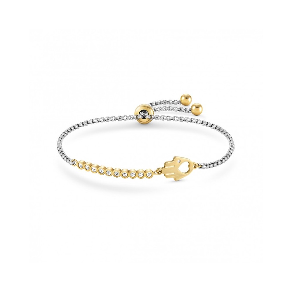 NOMINATION, MILLELUCI PULSEIRA, AÇO, MÃO FÁTIMA, DOURADO 028013/001