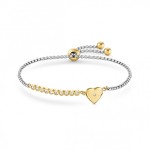 NN F, MILLELUCI PULSEIRA, AÇO, CORAÇÃO, DOURADO 028013/022