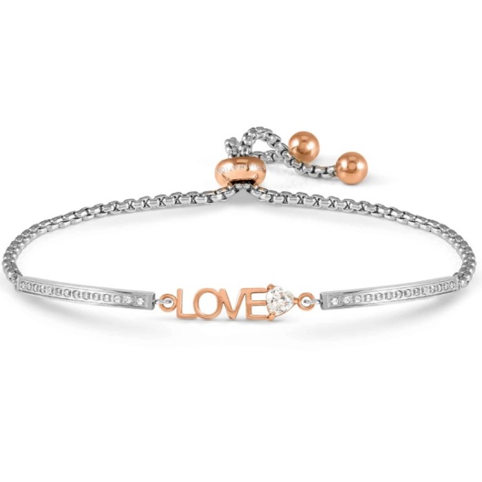 NOMINATION, MILLELUCI LOVE ED., PULSEIRA AÇO, ZR 028023/001